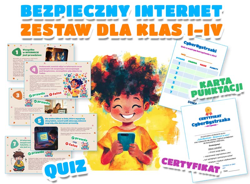 Zestaw "CyberBystrzaki" - bezpieczny internet